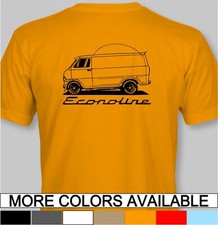 1970s Ford Econoline Retro T-shirt E100 Van E150 1970s Ford Econoline Retro T-shirt E100 Van E150