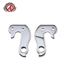 BICYCLE ALLOY REAR DERAILLEUR MESH FRAME HANGER GEAR TAIL HOOK A-HG010 SILVER.