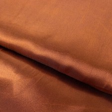 Cinnamon Brown SATIN FABRIC 54" x 10 yards Bolt Crafts Sewing Put-up Wedding