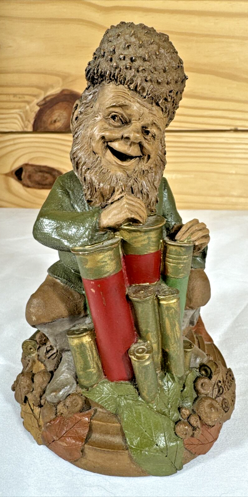 Vintage 1990 Tom Clark Signed Gnome - Skeeter #71 Outdoorsman Hunter Duck Deer
