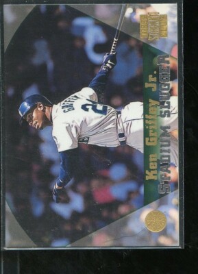 1997 TOPPS STADIUM CLUB STADIUM SLUGGER #385 KEN GRIFFEY JR MINT E011688
