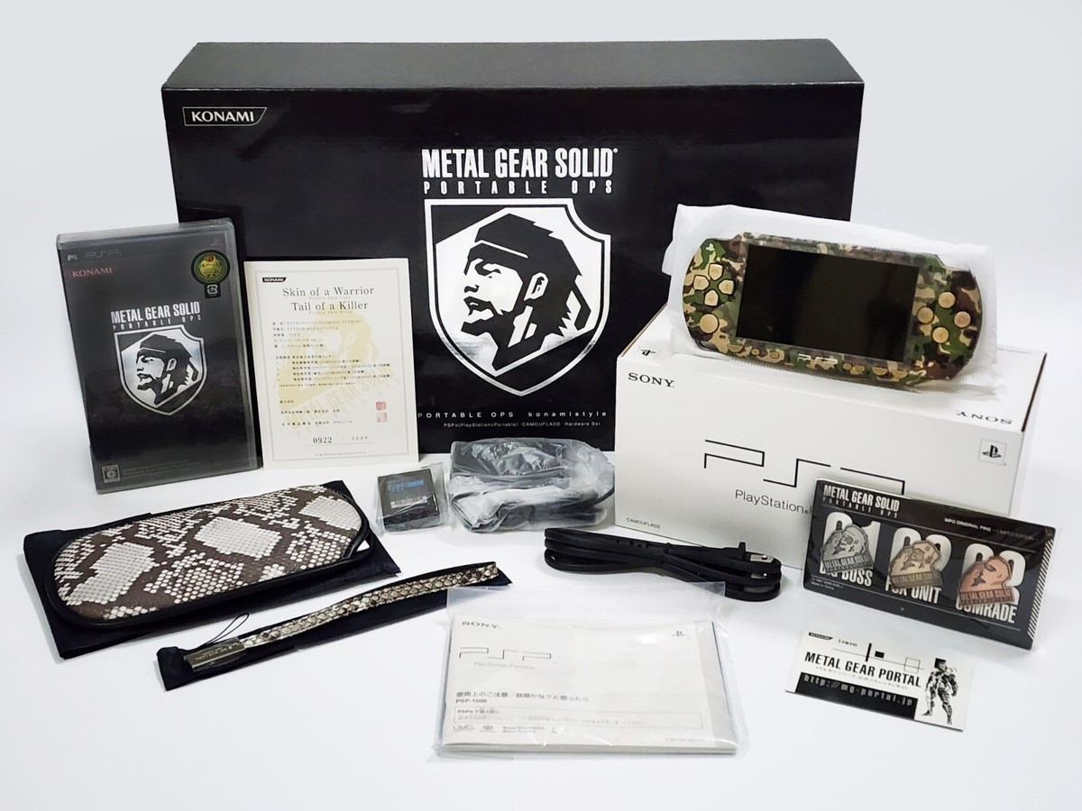Metal Gear Solid Portable Ops Konamistyle Limited Premium