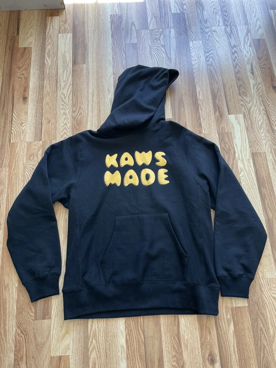 Kaws black hoodie sale