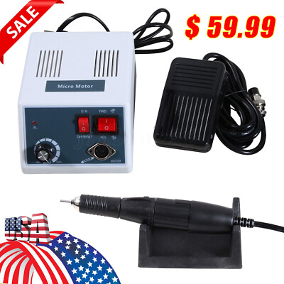 #ad #ad Dental Lab Marathon Electric Micromotor Polishing Unit 35K rpm Motor Handpiece $59.49