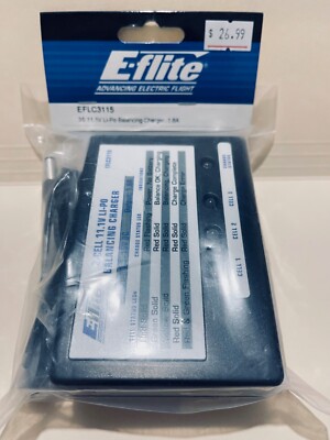 E-Flite EFLC3115 LiPo Balancing Charger 3S 11.1V 1.8A