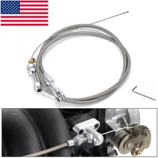 36'' Throttle Cable for Chevy 4.8L 5.3L 6.0L 5.7L LS1 Swap Conversion Stainless
