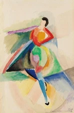 Danseuse Sonia Delaunay 1917 Archival Quality Art Print Orphism Abstract Ballet