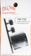 HO Highway Reefer Unit w/diesel Tank