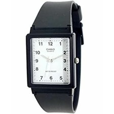 Casio MQ27-7B Quartz Watch White  Black Used From Japan