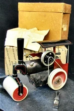 1954 Very Rare Fleischmann 155/1 Live Steam Roller - Good but a bit Wobbly  0354