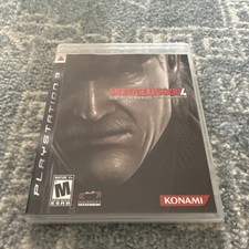 Metal Gear Solid 4: Guns of the Patriots (Sony PlayStation 3, 2008) CIB, Tested