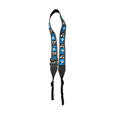 Vintage Black and Blue Disney Mickey Mouse Camera Strap