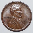 1909 V.D.B. Lincoln Cent AU (K279)