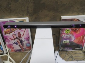 Vintage NINTENDO Wii Fit Sports Video Game Console Bundle Controllers Games