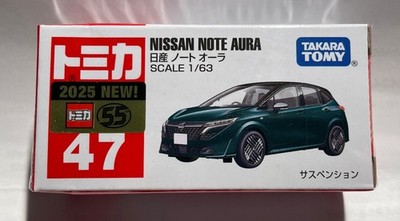 Takara Tomy Tomica  - Nissan Note Aura (grün) - #47 - 2025 - 1:63 - OVP