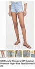 NWT Levi's Women's 501 Original Premium High-Rise Jean Shorts Size 28 — photo 1