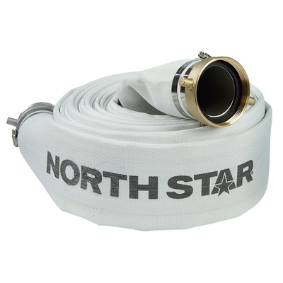 #ad NorthStar Water Pump Mill Discharge Hose 3in. x 50ft. 250 Max. PSI Lay Flat $209.99