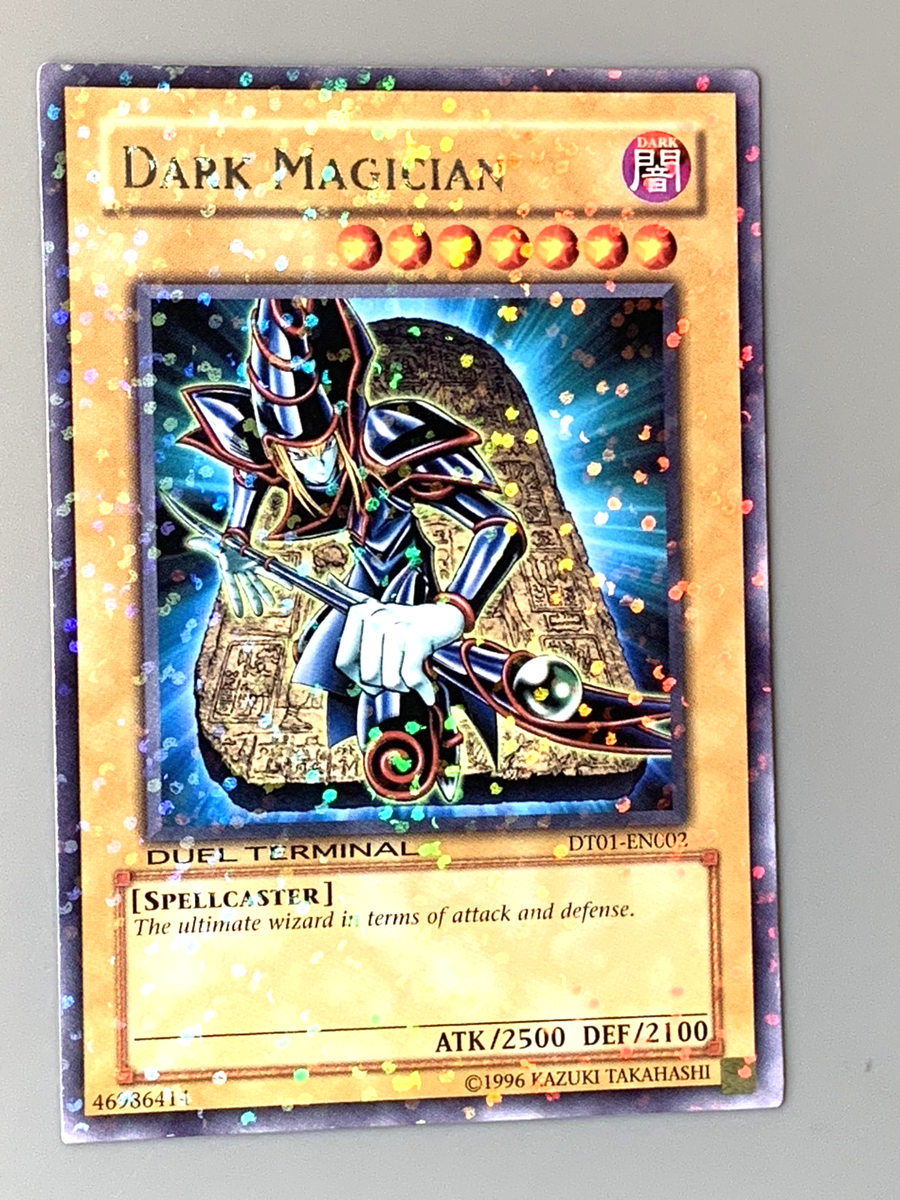 yugioh 5D's Duel Terminal 1 Parallel Rare Dark Magician DT01-EN002