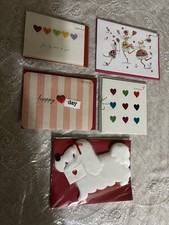 Papyrus Lot Of 5 Valentine s Day Pretty General Greeting Cards 3D New Gems