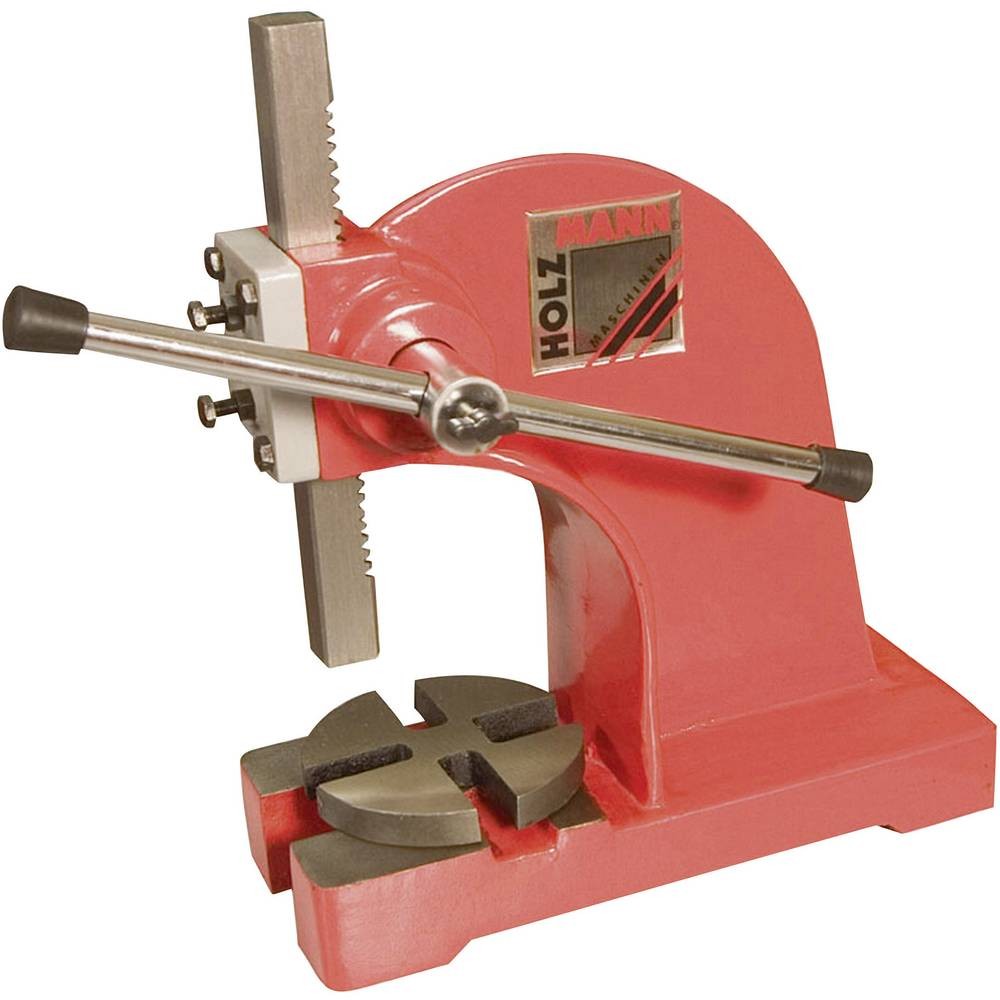 Presse d atelier manuelle DOP 1000 Holzmann d une capacite de 1 tonne en acier