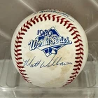 Matt Williams Kevin Mitchell Signed Auto Baseball Ball 89 World Series (no COA)