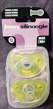 Joovy Silinoogie Small Baby Pacifier Lime 0M New in Package Sealed