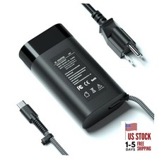 New Slim 65W Fast-Charging Laptop Charger    Ultra-Portable USB-C AC Adapter