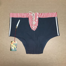 VTG 1930s Swim  Play NOS Bathing Suit Beach Wear Swim Shorts Old 438-26B
