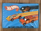 Mattel Hot Wheels Redline 24 Car Collector's Case Vintage 1975  w original trays