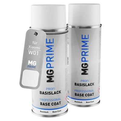Autolack Sprühdosen für Xiaomi W01 Ning Xue Bai Pearl Grundlack Basislack 400ml