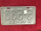 1931 West Virginia License Plate — photo 2