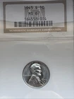 1943-S Steel Cent 'Silver' Penny MS 67 NGC Certified Free Shipping Exceptional!!