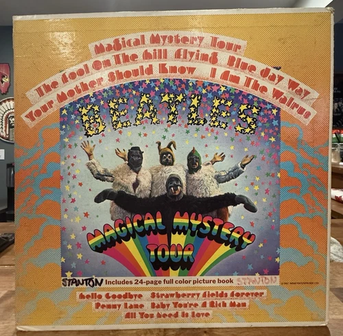 Beatles Magical Mystery Tour SMAL-2835 O Jacksonville Press LP with Booklet
