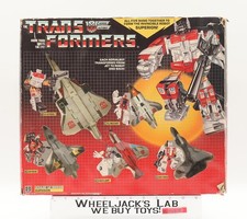 Superion Giftset 100  Complete W Box 1986 Vintage G1 Transformers Action Figures