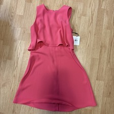 Calvin Klein Women's Sleeveless Dress Coral Size 6 NWT