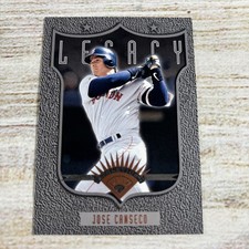 1997 Leaf Legacy Jose Canseco #NNO Baseball Card Boston Red Sox Oakland A's HOF