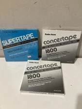 Lot 3 Realistic Radio Shack Supertape Standard  High Output 1800 ft New Sealed