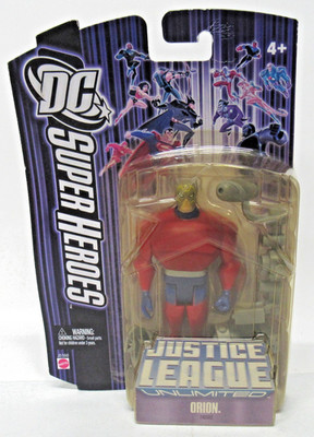 New Sealed DC Super Heroes Orion 2007 Justice League Unlimited