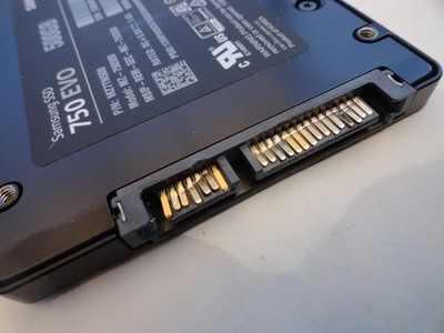 DAMAGED PINS WORKING- 500GB SSD Samsung 750 EVO 2.5'' SATA III Solid State Drive
