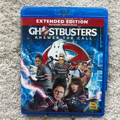 Ghostbusters Answer The Call Blu-ray 2016 Extended Edition Feig McCarthy Wiig
