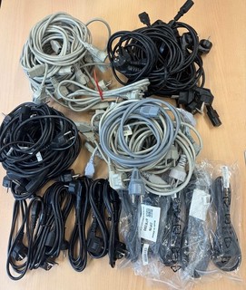 Konvolut Stromkabel Netzkabel Kaltgeräte Kabel C13 | 50 Stück teilweise NEU