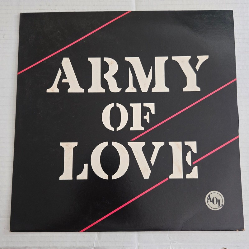 Army Of Love Vinyl LP Record Album Squadrun 1983 US Pressing Rare Power Pop