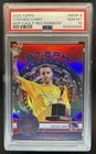2025-26 Topps Stephen Curry MVP Vault Red Rainbow #/5 Warriors PSA 10 GEM MINT