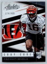 Cody Core - #168 2016 Panini Absolute Rookie #/499 - 4C