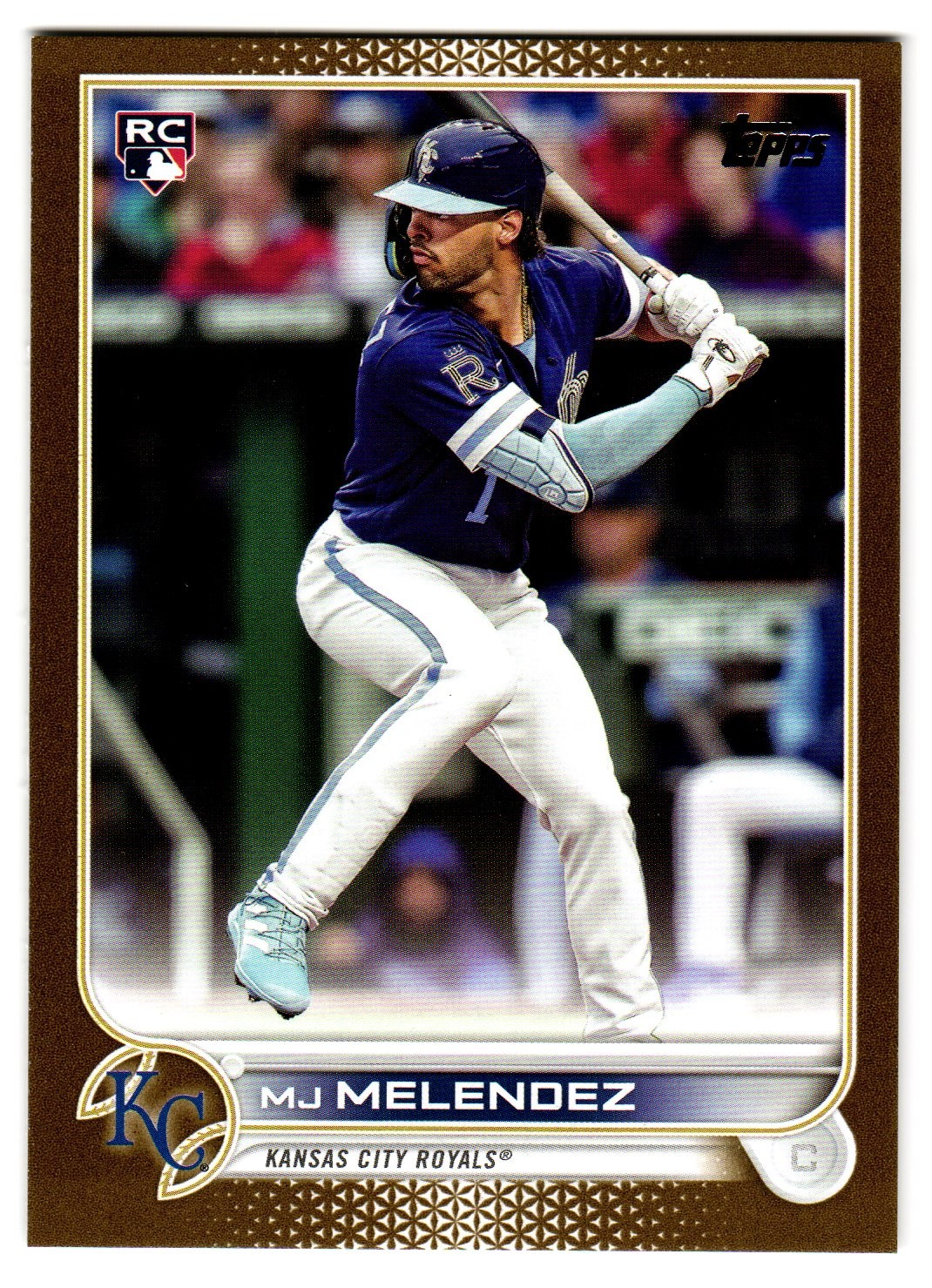 2022 Topps Update #US223 MJ Melendez Gold #/2022