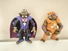 VTG TMNT Teenage Mutant Ninja Turtles Cave Don Donatello/Dracula Figures 1993