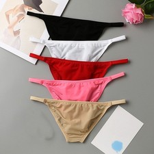 Casual and Comfortable Womens Underwear Low Waist Design with Thin Straps