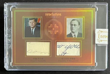 James F Kennedy Franklin D Roosevelt 2025 Eternal 20/99 Double Patch Orange