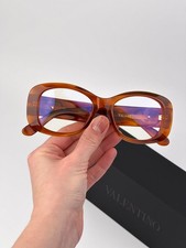 Valentino Women Eyeglasses Havana Transparent Rectangle VLX-181 C