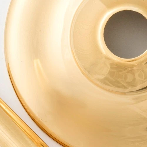 Crystorama Maria Theresa 19" Wide Gold Ceiling Light Fixture - Picture 6 of 6